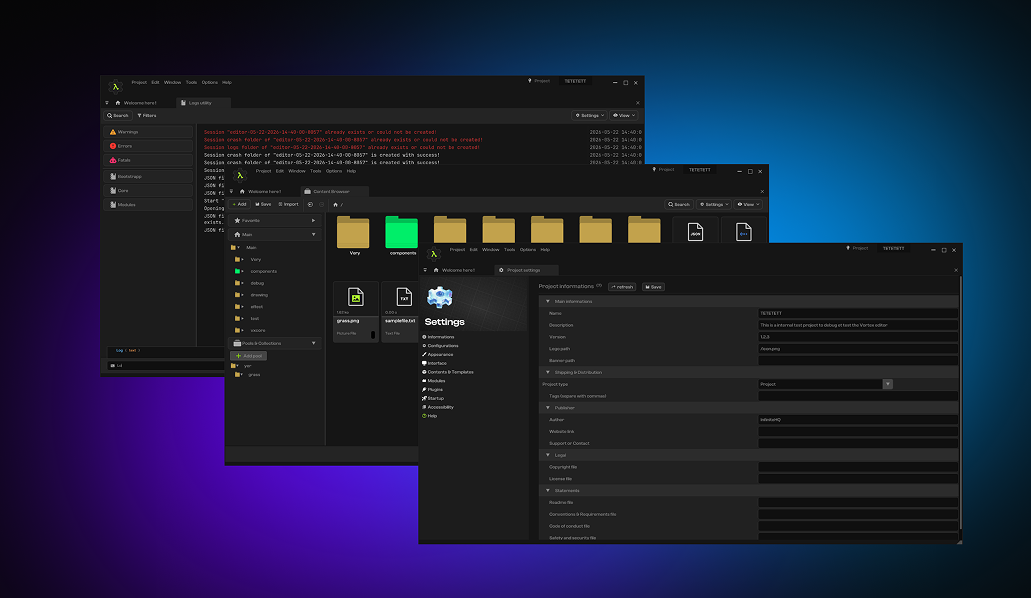Vortex Browser Vortex • A open Creation Platform